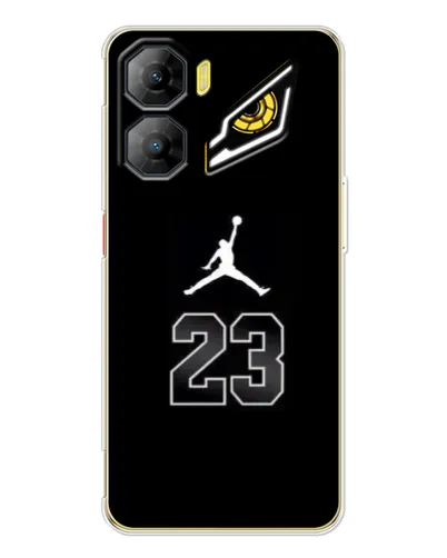 Чехол для ZTE Nubia Neo 3 с картинкой «Jordan Flight 23»