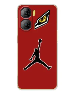 Чехол для ZTE Nubia Neo 3 с картинкой «Jordan Red Back»