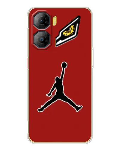 Чехол для ZTE Nubia Neo 3 с картинкой «Jordan Red Back»