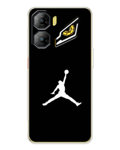Чехол для ZTE Nubia Neo 3 с картинкой «Jordan Silhouette»