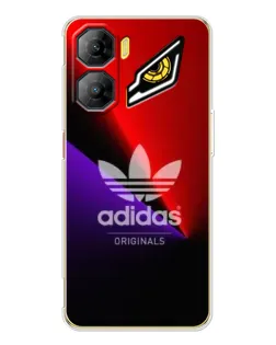 Чохол для ZTE Nubia Neo 3 з картинкою «Adidas Red Neon»