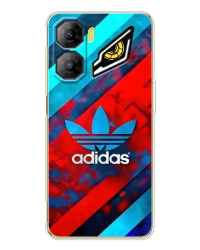 Чехол для ZTE Nubia Neo 3 с картинкой «Абстракция Adidas»