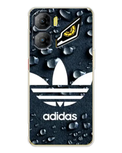 Чехол для ZTE Nubia Neo 3 с картинкой «Adidas Trefoil Blue»