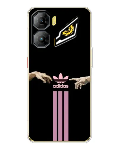 Чехол для ZTE Nubia Neo 3 с картинкой «Adidas Hands»