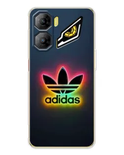 Чехол для ZTE Nubia Neo 3 с картинкой «Неоновый Adidas»