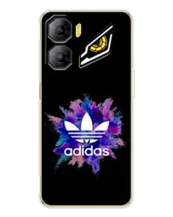 Чехол для ZTE Nubia Neo 3 с картинкой «Взрыв красок Adidas»