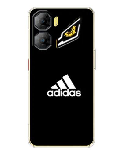 Чехол для ZTE Nubia Neo 3 с картинкой «Черная классика Adidas»