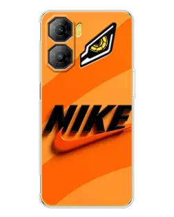 Чехол для ZTE Nubia Neo 3 с картинкой «Оранжевый драйв Nike» Чехол для ZTE Nubia Neo 3 с картинкой «Оранжевый драйв Nike»