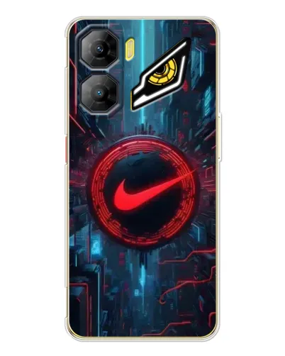 Чехол для ZTE Nubia Neo 3 с картинкой «Техногенный стиль Nike» Чехол для ZTE Nubia Neo 3 с картинкой «Техногенный стиль Nike»
