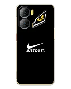 Чехол для ZTE Nubia Neo 3 с картинкой «Минимализм от Nike»