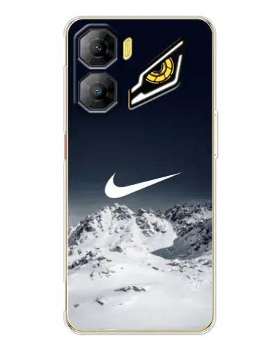 Чехол для ZTE Nubia Neo 3 с картинкой «Nike — зимние горы» Чехол для ZTE Nubia Neo 3 с картинкой «Nike — зимние горы»