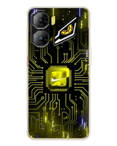 Чехол для ZTE Nubia Neo 3 с картинкой «Nike — золотая искра» Чехол для ZTE Nubia Neo 3 с картинкой «Nike — золотая искра»