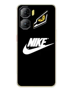 Чехол для ZTE Nubia Neo 3 с картинкой «Мазки краски Nike»