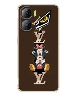Чехол для ZTE Nubia Neo 3 с картинкой «LV и Микки Маус»