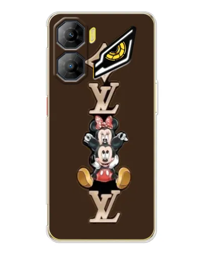 Чехол для ZTE Nubia Neo 3 с картинкой «LV и Микки Маус»