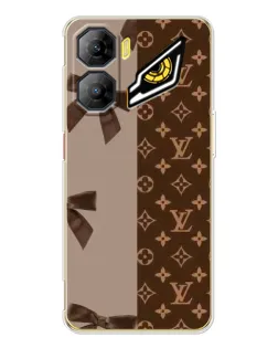 Чехол для ZTE Nubia Neo 3 с картинкой «Louis Vuitton — банты»