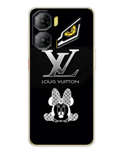 Чехол для ZTE Nubia Neo 3 с картинкой «LV и Минни Маус»