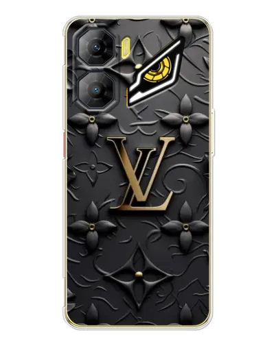 Чехол для ZTE Nubia Neo 3 с картинкой «Кожаная текстура LV»