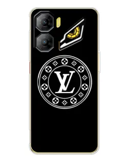 Чехол для ZTE Nubia Neo 3 с картинкой «LV — печать стиля»