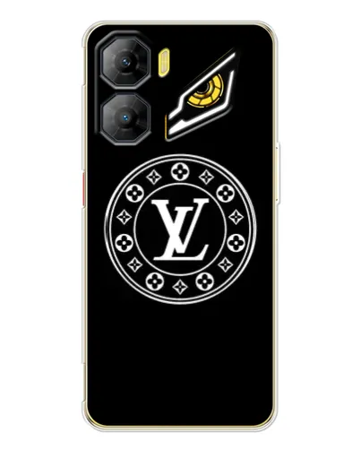 Чехол для ZTE Nubia Neo 3 с картинкой «LV — печать стиля»