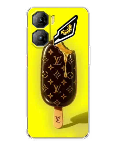 Чехол для ZTE Nubia Neo 3 с картинкой «Мороженое от LV»
