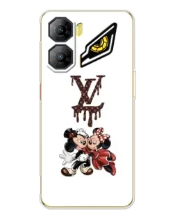 Чехол для ZTE Nubia Neo 3 с картинкой «LV и Микки Маус»