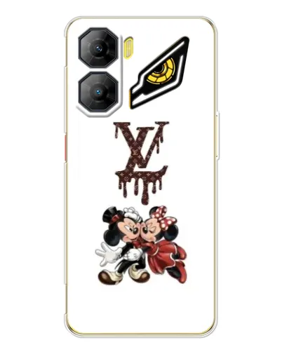 Чехол для ZTE Nubia Neo 3 с картинкой «LV и Микки Маус»