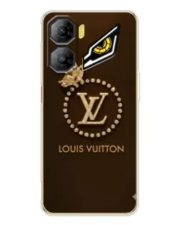 Чехол для ZTE Nubia Neo 3 с картинкой «LV — золотая печать»