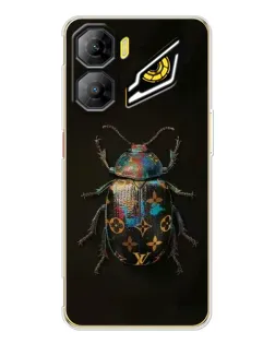 Чехол для ZTE Nubia Neo 3 с картинкой «LV — мраморный принт»