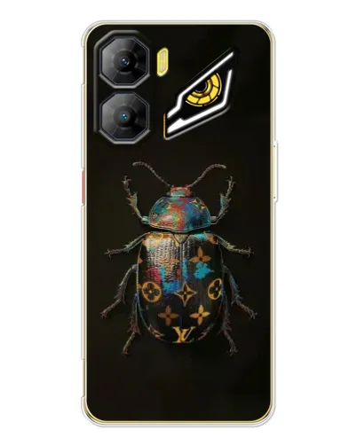 Чехол для ZTE Nubia Neo 3 с картинкой «LV — мраморный принт»