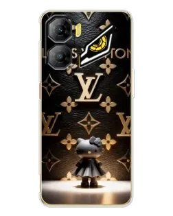 Чехол для ZTE Nubia Neo 3 с картинкой «Монограмма с фигурой»