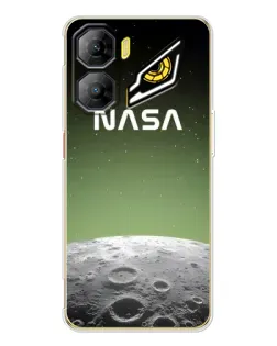 Чехол для ZTE Nubia Neo 3 с картинкой «NASA — лунный градиент»