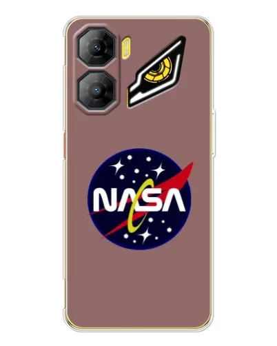 Чехол для ZTE Nubia Neo 3 с картинкой «NASA — ретро космос» Чехол для ZTE Nubia Neo 3 с картинкой «NASA — ретро космос»