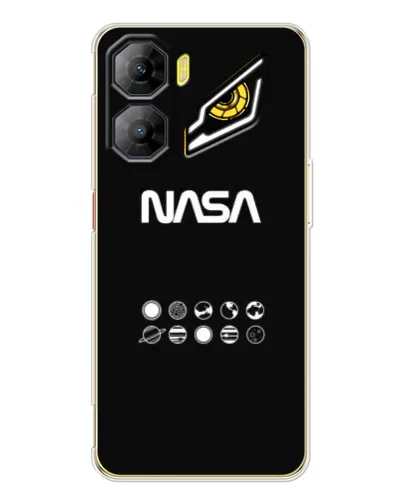 Чехол для ZTE Nubia Neo 3 с картинкой «NASA — технический принт» Чехол для ZTE Nubia Neo 3 с картинкой «NASA — технический принт»