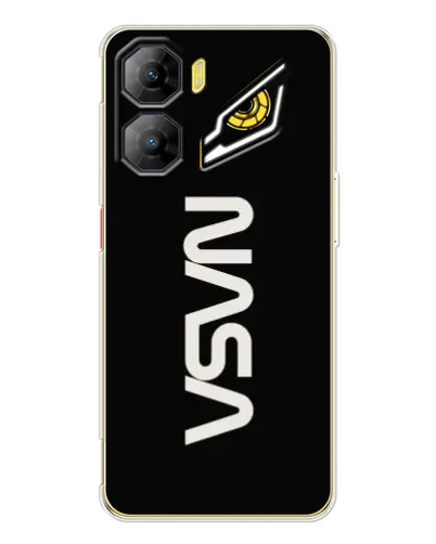 Чехол для ZTE Nubia Neo 3 с картинкой «NASA — вертикальный логотип» Чехол для ZTE Nubia Neo 3 с картинкой «NASA — вертикальный логотип»