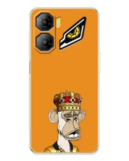 Чохол для ZTE Nubia Neo 3 з картинкою «Золота мавпа Bored Ape»