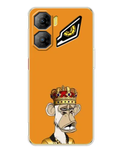 Чехол для ZTE Nubia Neo 3 с картинкой «Золотая обезьяна Bored Ape»