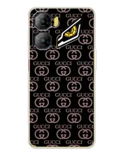 Чехол для ZTE Nubia Neo 3 с картинкой «Классическая монограмма Gucci»