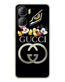Чехол для ZTE Nubia Neo 3 с картинкой «Gucci — герои Disney»