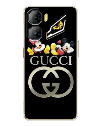 Чехол для ZTE Nubia Neo 3 с картинкой «Gucci — герои Disney»