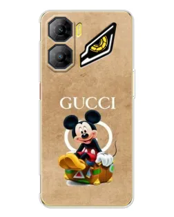 Чехол для ZTE Nubia Neo 3 с картинкой «Микки Маус Gucci — крафт»
