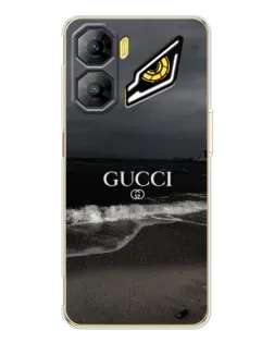 Чехол для ZTE Nubia Neo 3 с картинкой «Gucci — морской прибой»