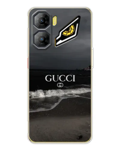 Чехол для ZTE Nubia Neo 3 с картинкой «Gucci — морской прибой»