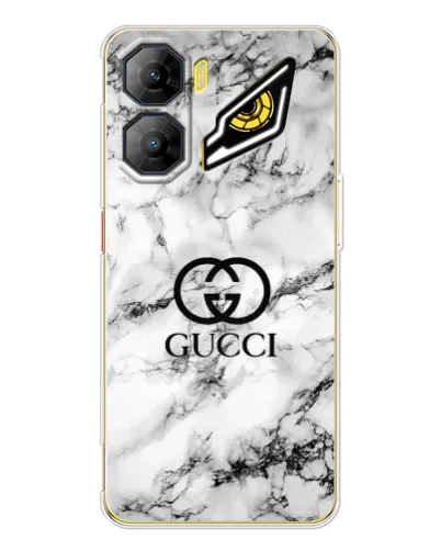 Чехол для ZTE Nubia Neo 3 с картинкой «Gucci — мраморный шик»
