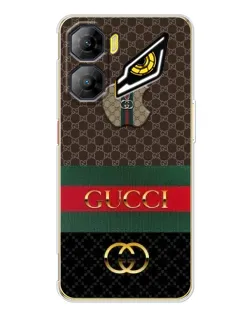 Чехол для ZTE Nubia Neo 3 с картинкой «Gucci — брендированный десерт»
