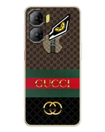 Чехол для ZTE Nubia Neo 3 с картинкой «Gucci — брендированный десерт»