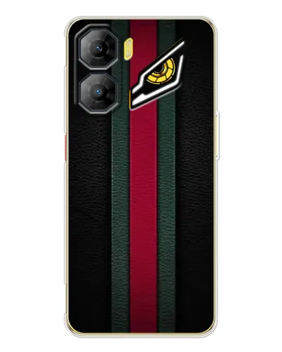 Чехол для ZTE Nubia Neo 3 с картинкой «Gucci — неоновая линия»