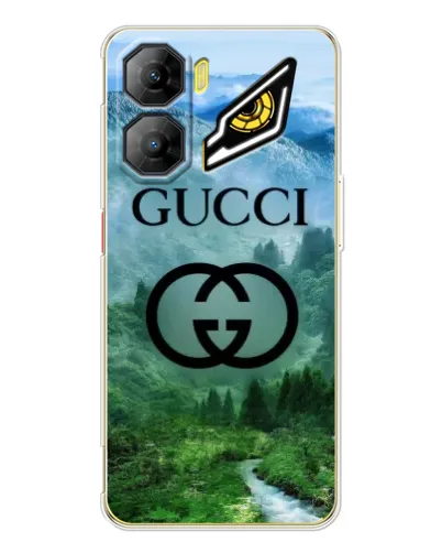 Чехол для ZTE Nubia Neo 3 с картинкой «Gucci — горный пейзаж»
