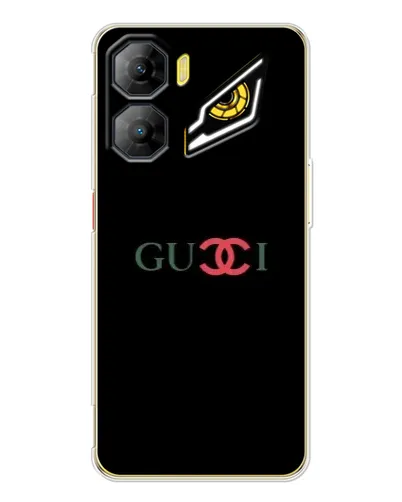 Чехол для ZTE Nubia Neo 3 с картинкой «Gucci — красный градиент»