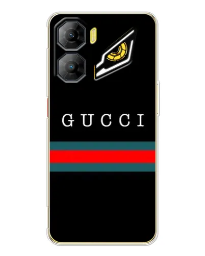 Чехол для ZTE Nubia Neo 3 с картинкой «Gucci — красный пояс»